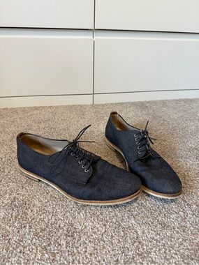 AGL Denim lace up Oxfords